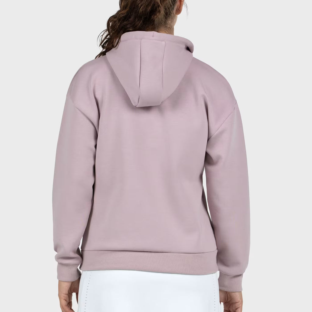 Sudadera Bullpadel Eolia Rosa Sombra 2026