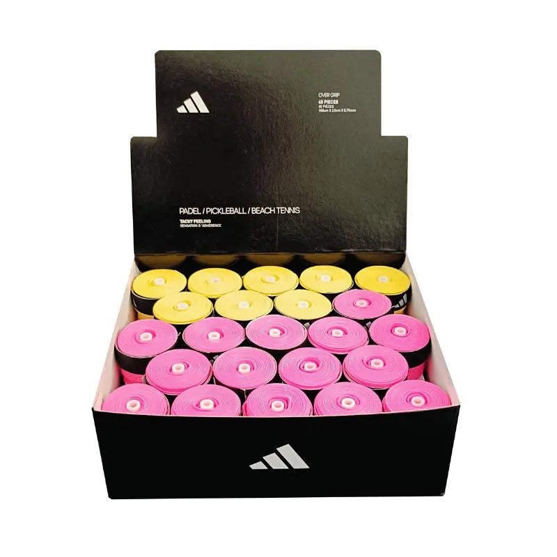 Cubo Overgrips De Colores Adidas 45 Unidades