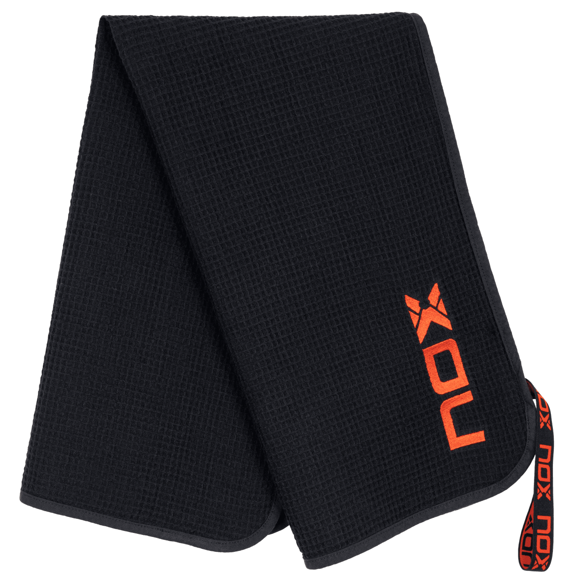 Toalla NOX Negro/Rojo 50x90cm