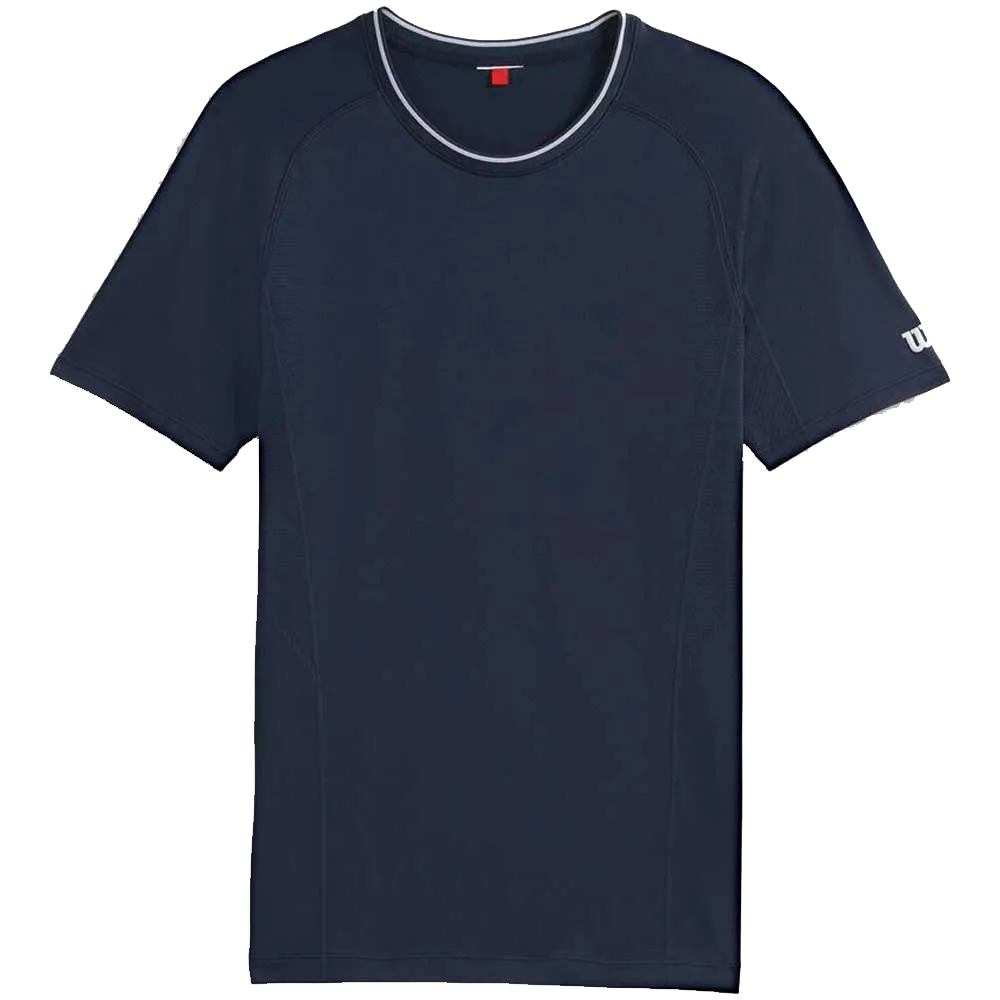 Camiseta Wilson M Team Seamless Crew Classic Navy