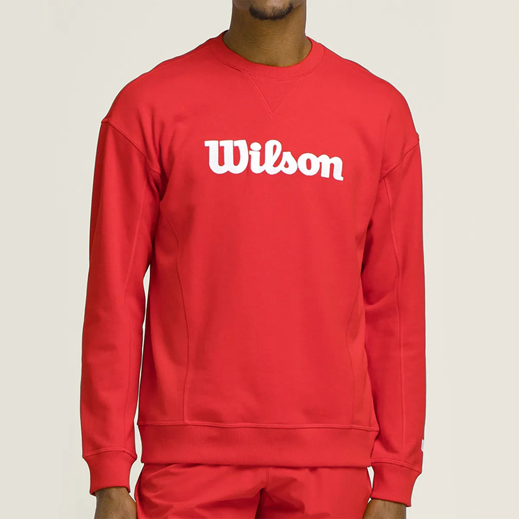 Sudadera Wilson Infrared Padel Team CrewNeck