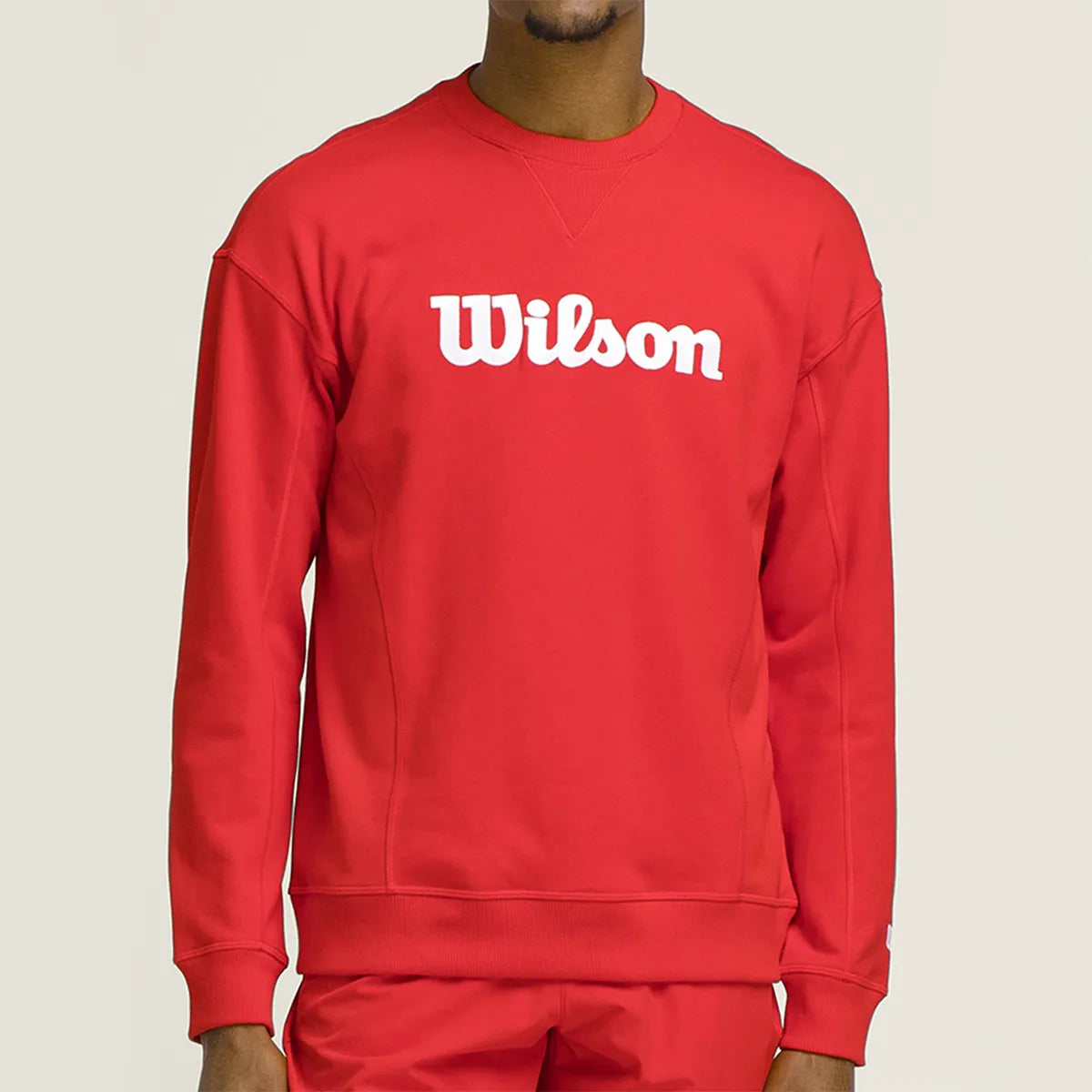 Sudadera Wilson Infrared Padel Team CrewNeck