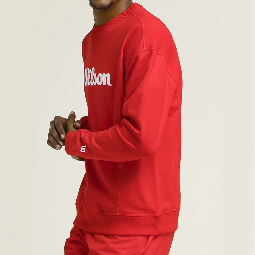 Sudadera Wilson Infrared Padel Team CrewNeck