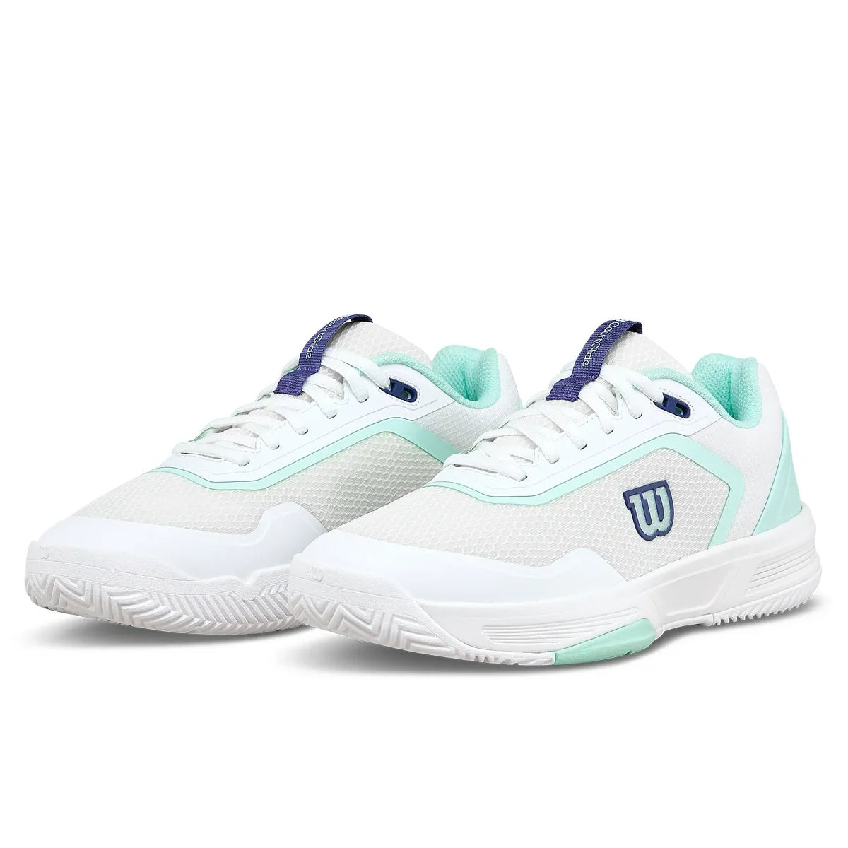 Zapatillas Wilson CourtGlide W Blanco/Turquesa 2026