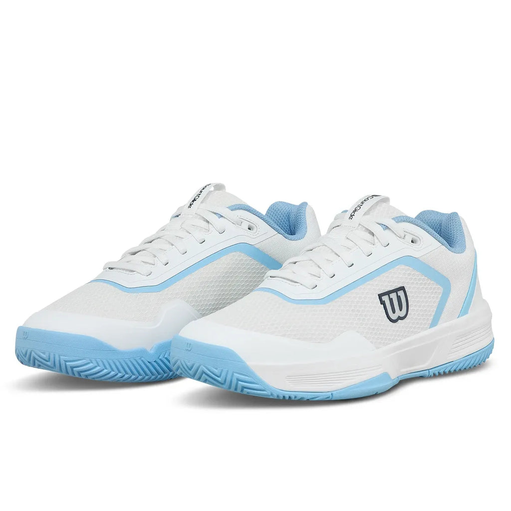 Zapatillas Wilson CourtGlide W Blanco/Azul Cielo 2026