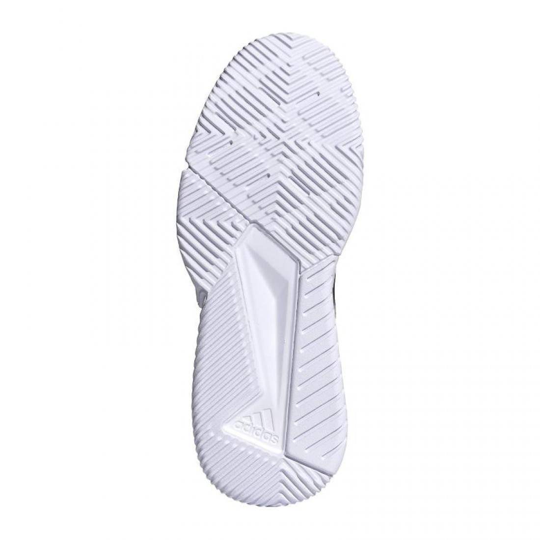 Zapatillas Adidas Courtquick Padel M Blanco/Rojo/Naranja 2026