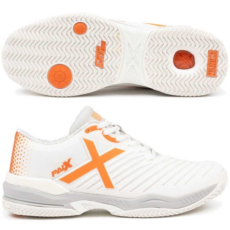 Zapatillas Munich PADX 60 Padel Blanco/Naranja 2026